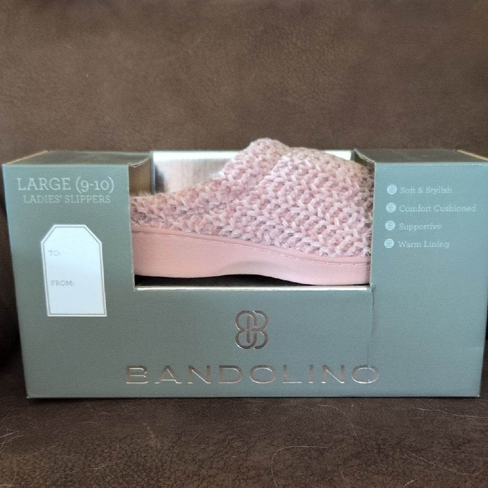 Bandolino Pink Ladies' Slippers Size L